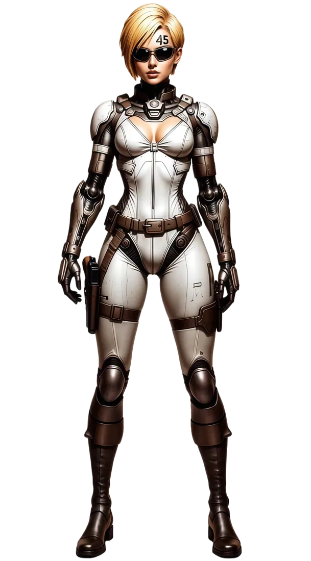 FORTY-FIVE character art