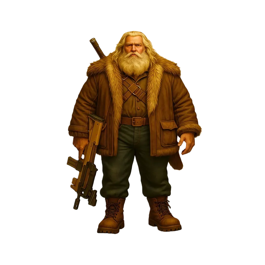 GRIZZLY character art