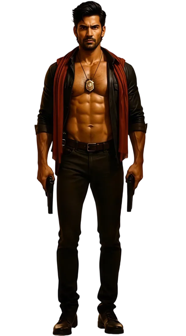 LION OF MUMBAI character art