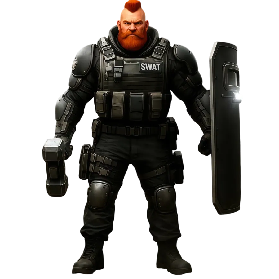 ZED character art